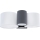 Globo 15586-4D - Lámpara de techo MAKKI 4xE27/15W/230V blanco/gris/negro