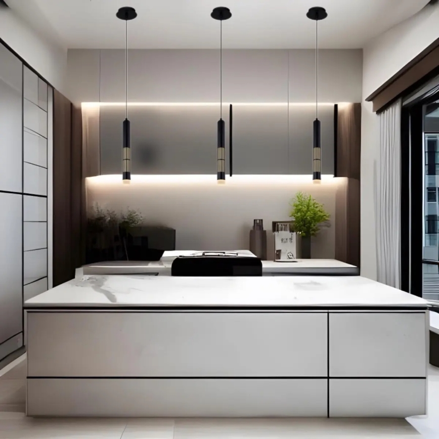 Globo 15630H - Lámpara colgante suspendida por cable PENNY LED/12W/230V 3000K negra