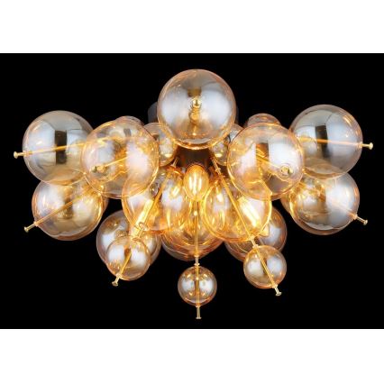 Globo - Lámpara de techo 3xE14/25W/230V diá. 55 cm dorado