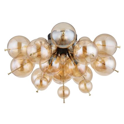 Globo - Lámpara de techo 3xE14/25W/230V diá. 55 cm dorado