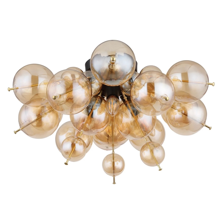 Globo - Lámpara de techo 3xE14/25W/230V diá. 55 cm dorado