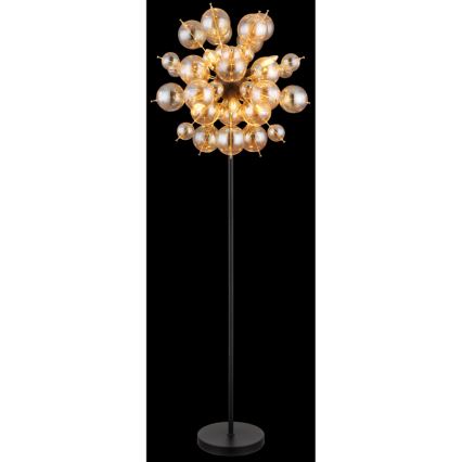 Globo - Lámpara de pie 6xE14/25W/230V dorada