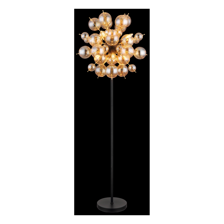 Globo - Lámpara de pie 6xE14/25W/230V dorada