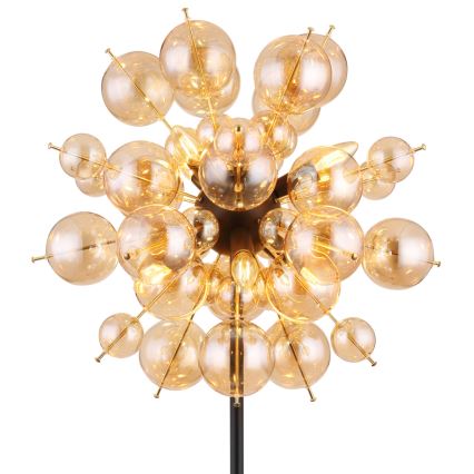 Globo - Lámpara de pie 6xE14/25W/230V dorada