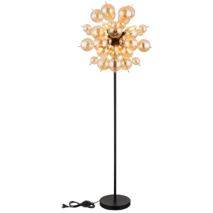 Globo - Lámpara de pie 6xE14/25W/230V dorada