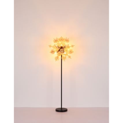 Globo - Lámpara de pie 6xE14/25W/230V dorada