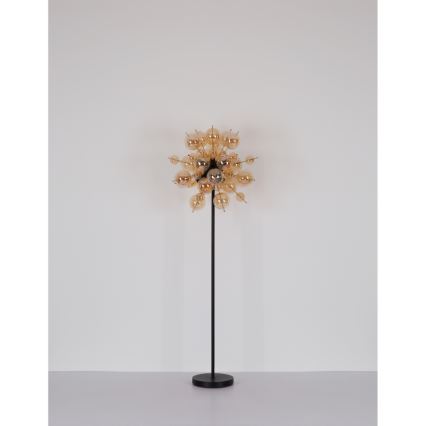 Globo - Lámpara de pie 6xE14/25W/230V dorada