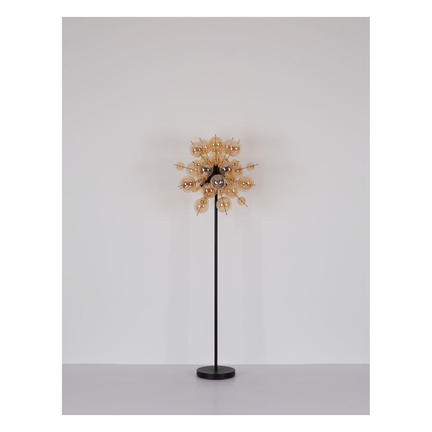 Globo - Lámpara de pie 6xE14/25W/230V dorada