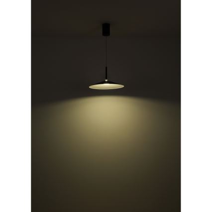 Globo - Lámpara colgante LED en cable LED/18W/230V 4000K negra