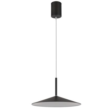 Globo - Lámpara colgante LED en cable LED/18W/230V 4000K negra