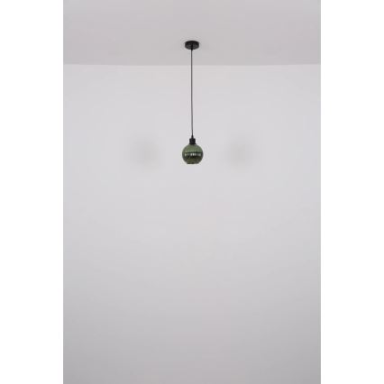 Globo - Lámpara colgante 1xE27/25W/230V diá. 15 cm cobre