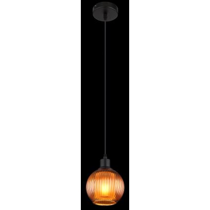 Globo - Lámpara colgante 1xE27/25W/230V diá. 15 cm cobre