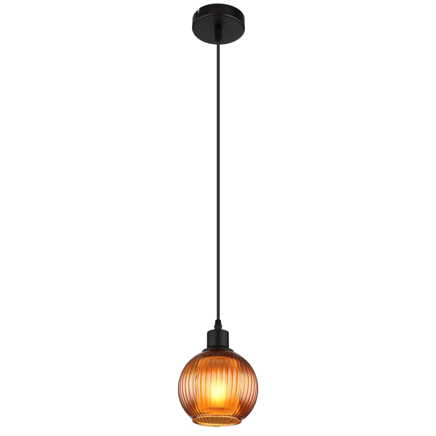 Globo - Lámpara colgante 1xE27/25W/230V diá. 15 cm cobre