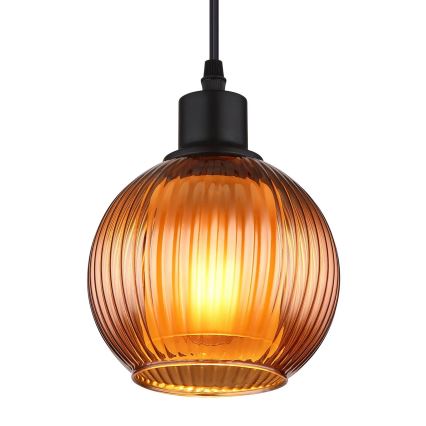 Globo - Lámpara colgante 1xE27/25W/230V diá. 15 cm cobre