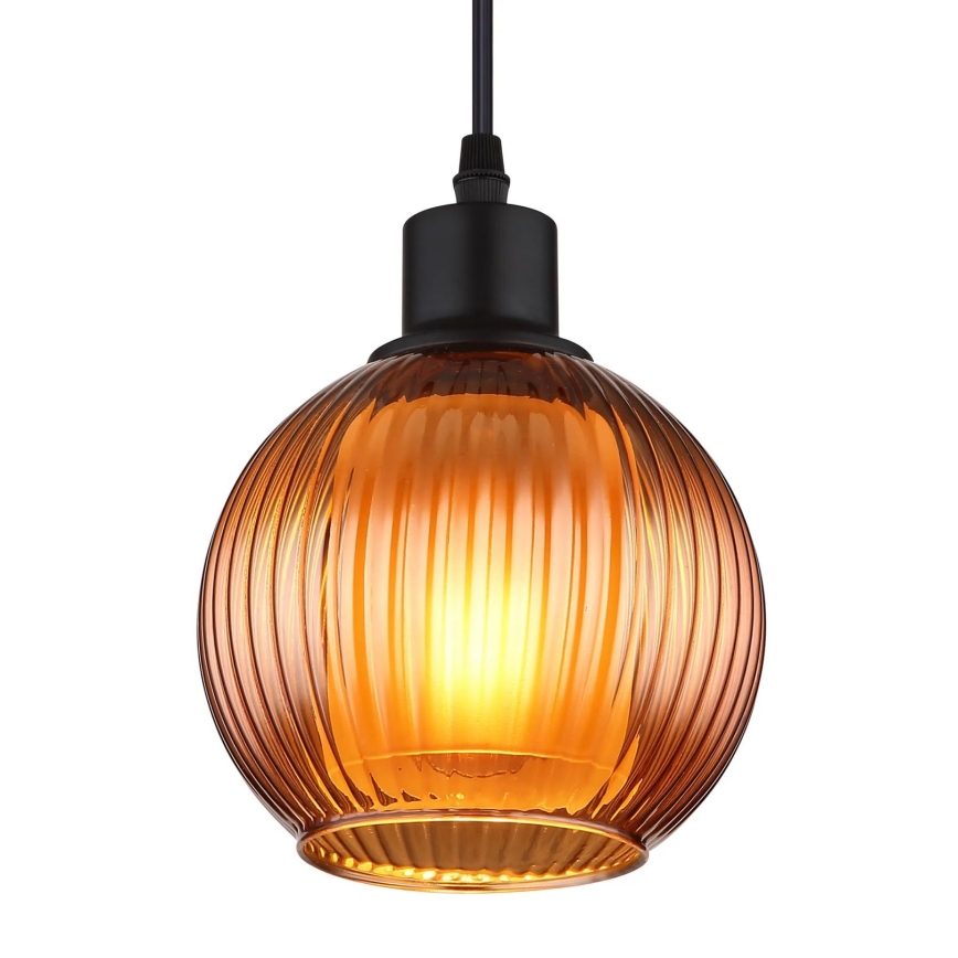 Globo - Lámpara colgante 1xE27/25W/230V diá. 15 cm cobre
