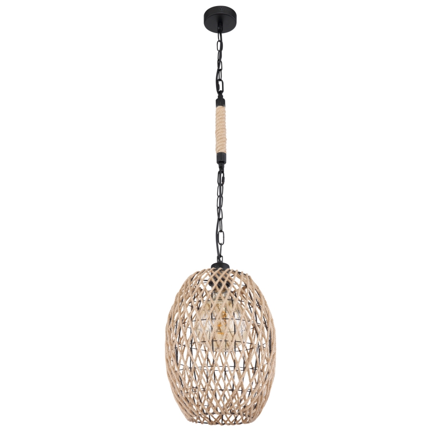 Globo - Lámpara de araña en cadena 1xE27/60W/230V