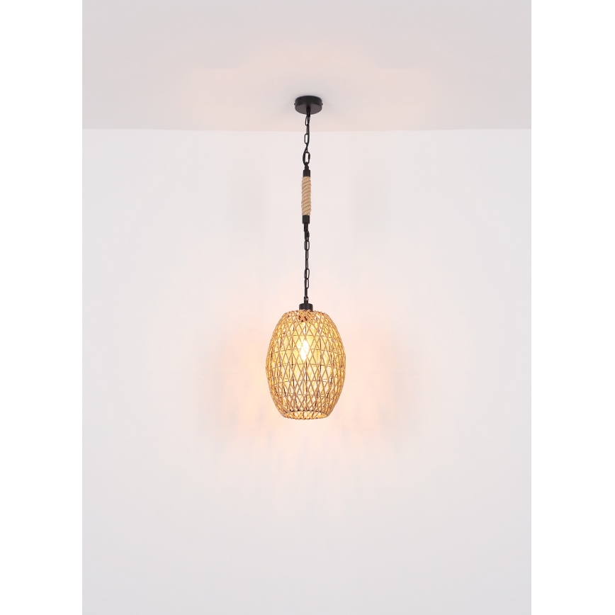 Globo - Lámpara de araña en cadena 1xE27/60W/230V