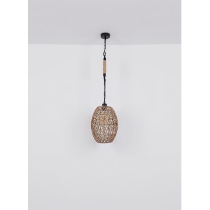 Globo - Lámpara de araña en cadena 1xE27/60W/230V