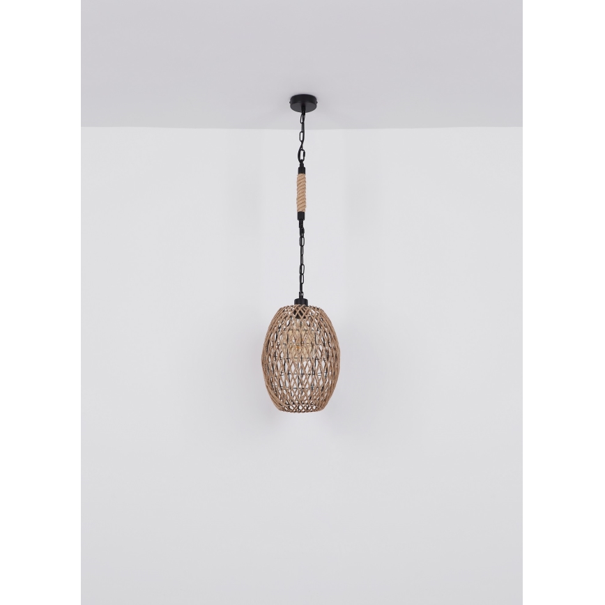Globo - Lámpara de araña en cadena 1xE27/60W/230V