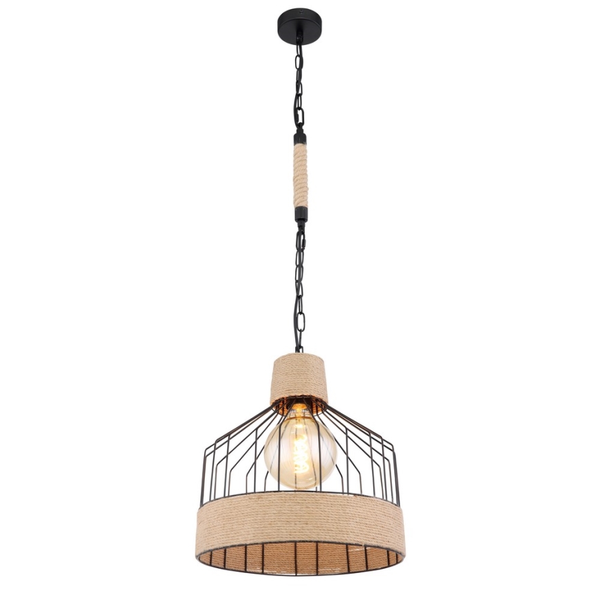 Globo - Lámpara de araña en cadena 1xE27/60W/230V
