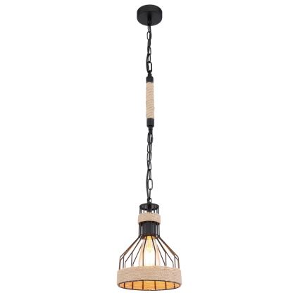 Globo - Lámpara de araña en cadena 1xE27/60W/230V