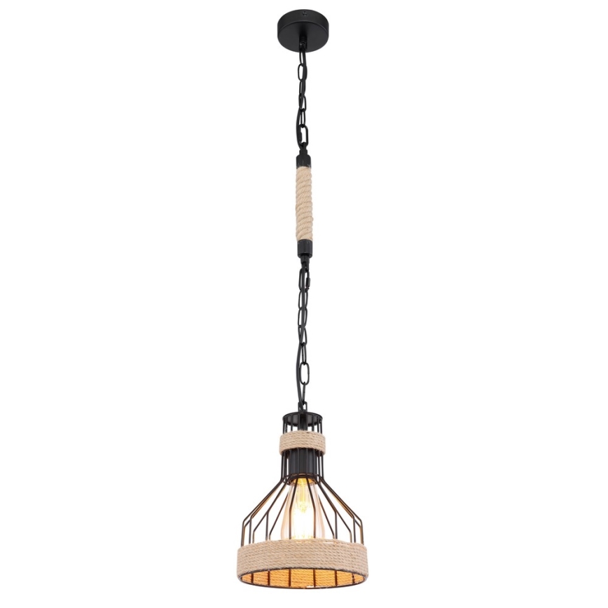 Globo - Lámpara de araña en cadena 1xE27/60W/230V