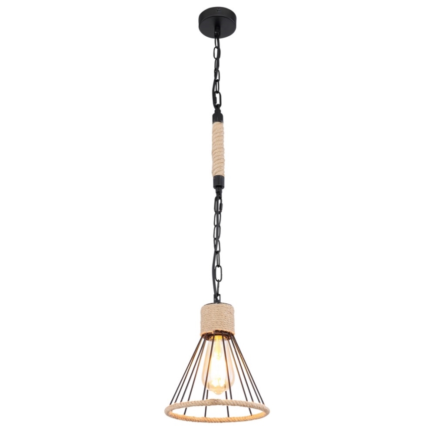 Globo - Lámpara de araña en cadena 1xE27/60W/230V