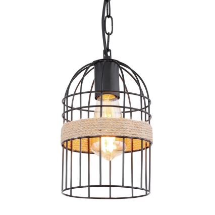 Globo - Lámpara de araña en cadena 1xE27/60W/230V