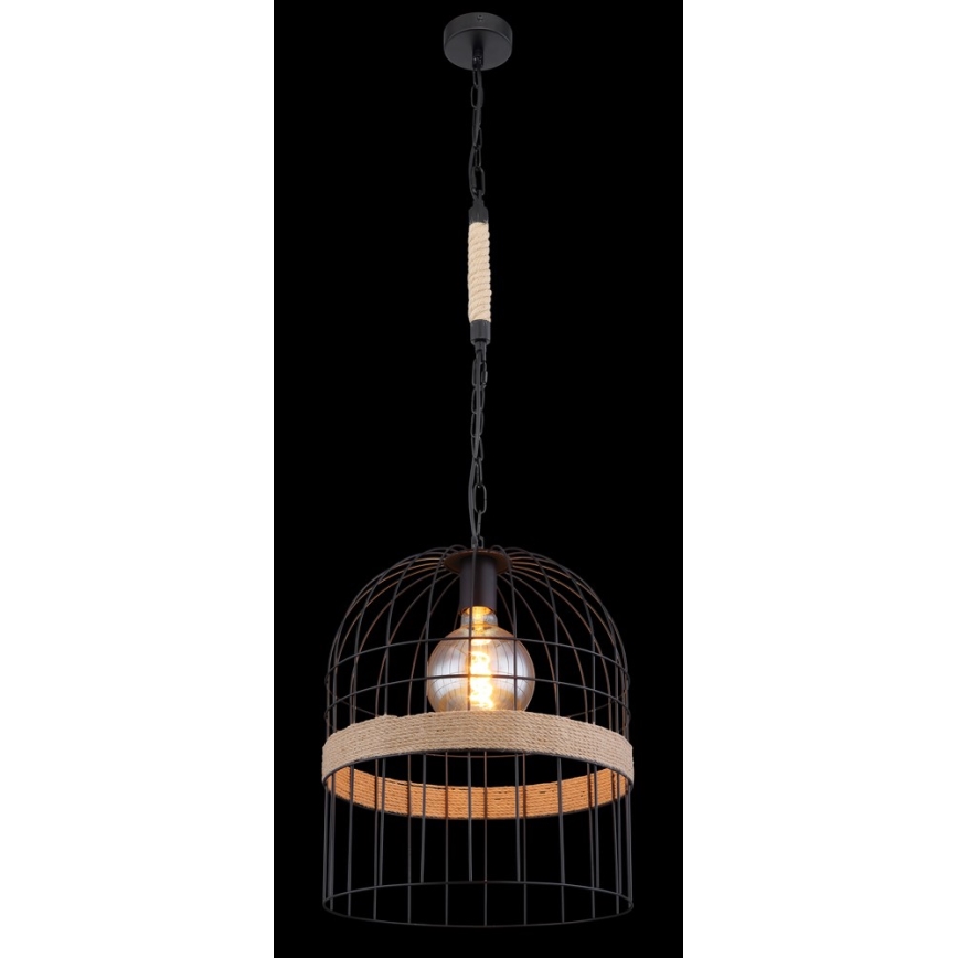 Globo - Lámpara de araña en cadena 1xE27/60W/230V