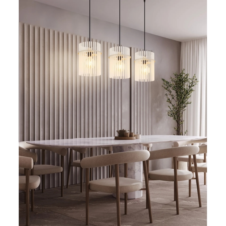 Globo - Lámpara colgante de cable 3xE27/60W/230V