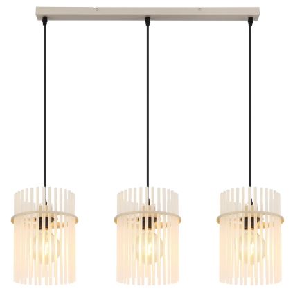 Globo - Lámpara colgante de cable 3xE27/60W/230V