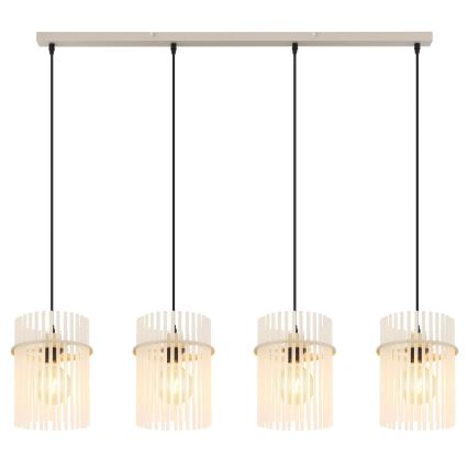 Globo - Lámpara colgante con cable 4xE27/60W/230V