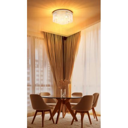 Globo - Lámpara de techo 5xE27/60W/230V, diámetro 50 cm