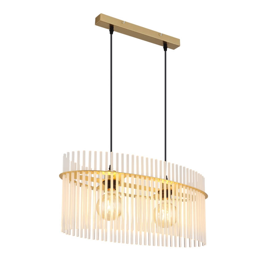 Globo - Lámpara colgante 2xE27/60W/230V dorado