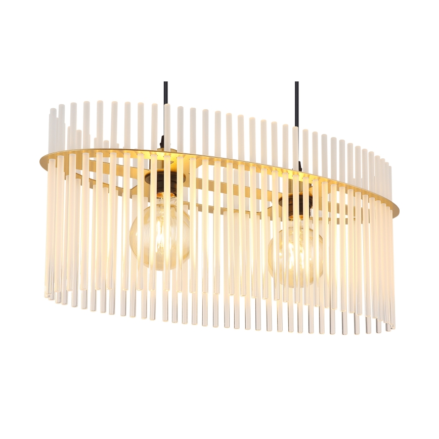 Globo - Lámpara colgante 2xE27/60W/230V dorado