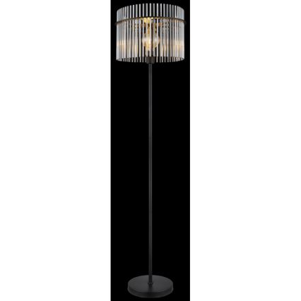 Globo - Lámpara de pie 1xE27/60W/230V negro