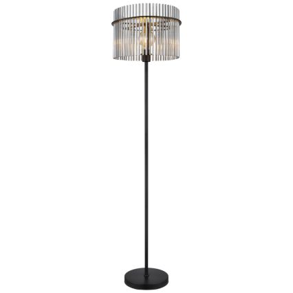 Globo - Lámpara de pie 1xE27/60W/230V negro