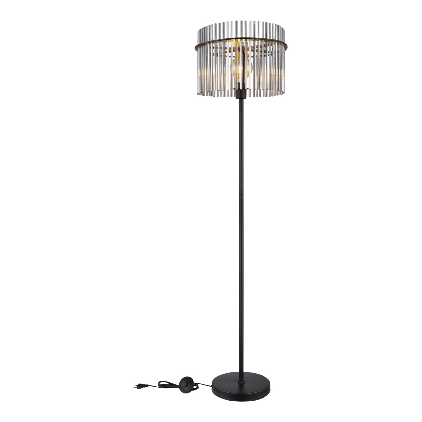 Globo - Lámpara de pie 1xE27/60W/230V negro