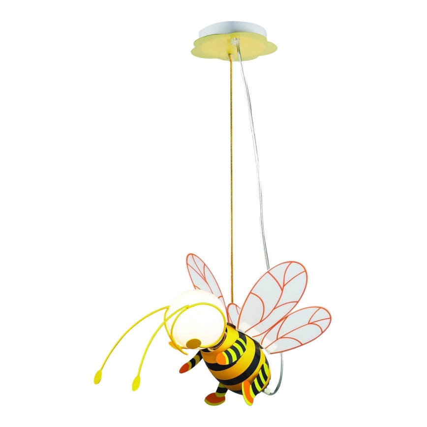 Globo 15725LMDS - Lámpara colgante LED infantil KITA 1xE27/7W/230V