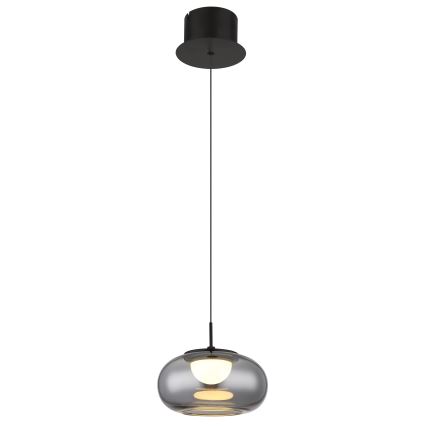 Globo - Lámpara LED colgante LED/6W/230V negro