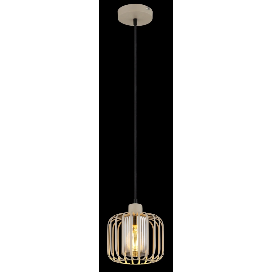 Globo - Lámpara colgante con cable 1xE27/40W/230V Ø 18 cm