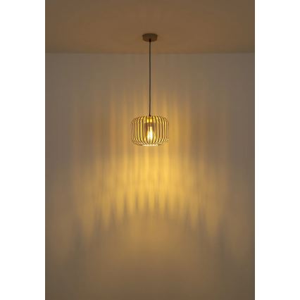 Globo - Lámpara colgante con cable 1xE27/40W/230V, diámetro 28 cm