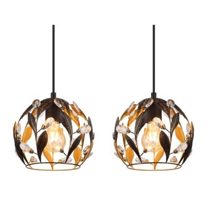 Globo - Lámpara colgante con cable 3xE27/40W/230V