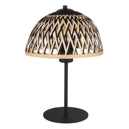 Globo - Lámpara de mesa 1xE27/15W/230V bambú