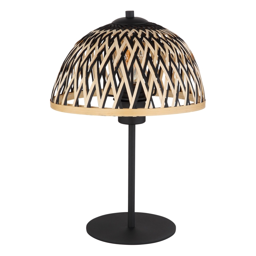 Globo - Lámpara de mesa 1xE27/15W/230V bambú
