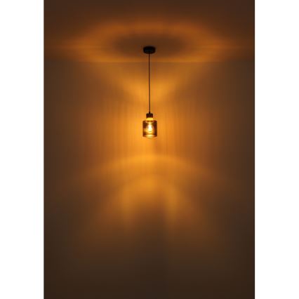 Globo - Lámpara colgante con cable 1xE27/25W/230V Ø 12 cm