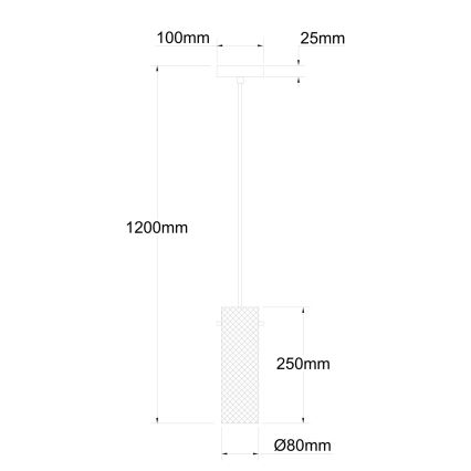 Globo - Lámpara colgante 1xE14/40W/230V