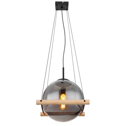 Globo - Lámpara colgante 1xE27/15W/230V árbol de caucho