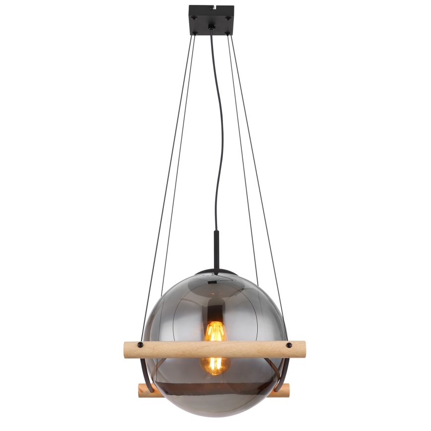 Globo - Lámpara colgante 1xE27/15W/230V árbol de caucho