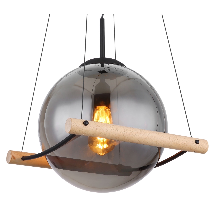 Globo - Lámpara colgante 1xE27/15W/230V árbol de caucho